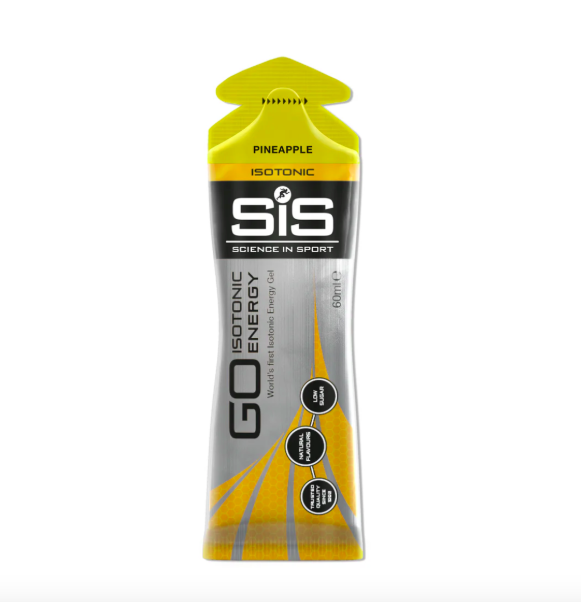 SIS GO Gel energético sabor Piña x60 ml