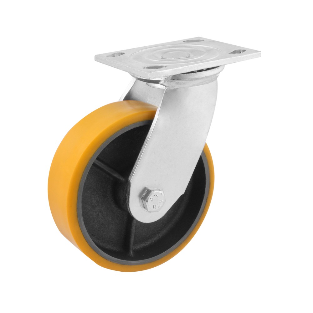 Rodo giratorio 150 mm rueda de poliuretano 500 kg