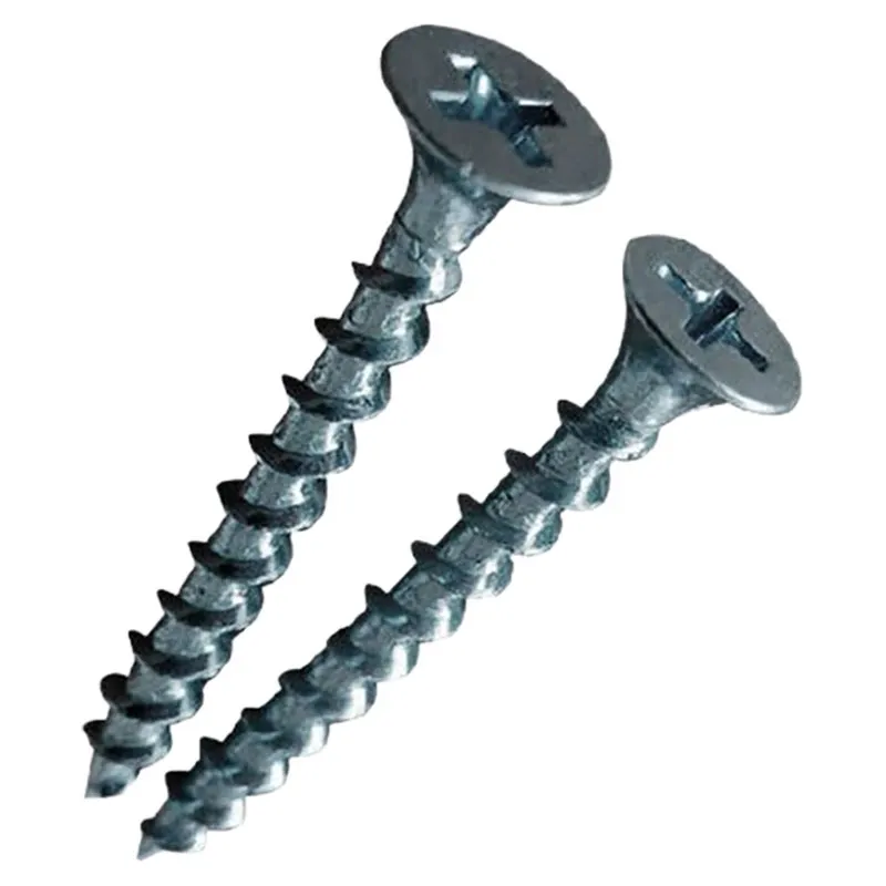 Tornillo drywall cabeza phillips punta plana 6 x 11/2" 100 uds