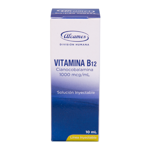 ALCAMES VITAMINA B-12 AMPOLLA 10 ML