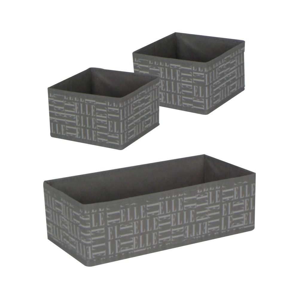 Caja organizadora de tela 3 unidades