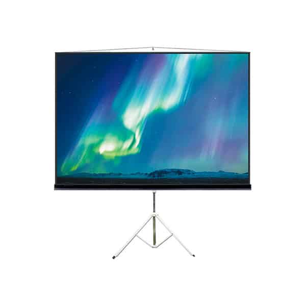 Klip Xtreme Pantalla de proyección con trípode 92″ blanco / negro