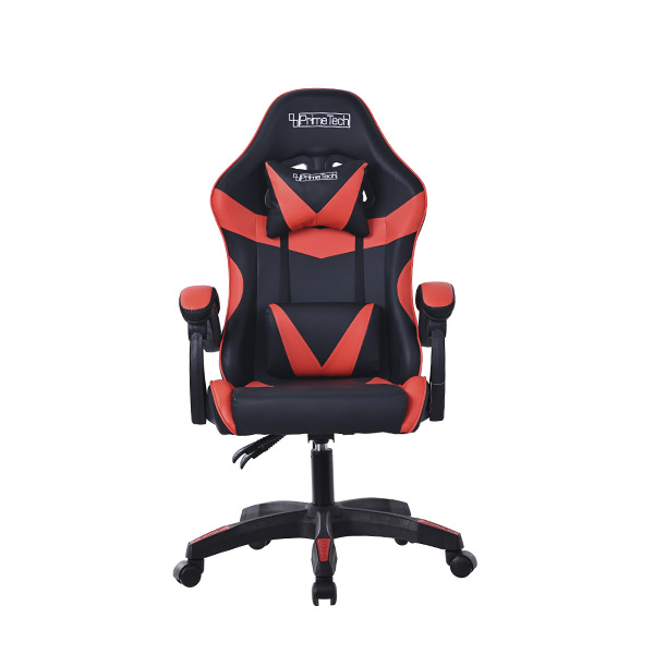 Prime Tech Silla gaming negro/rojo