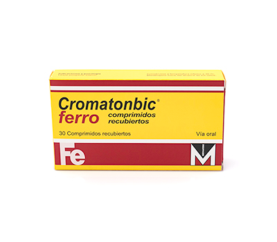 CROMATONBIC FERRO 30 TABLETAS
