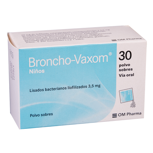 BRONCHO-VAXOM NIÑO SOBRES 3.5 MG
