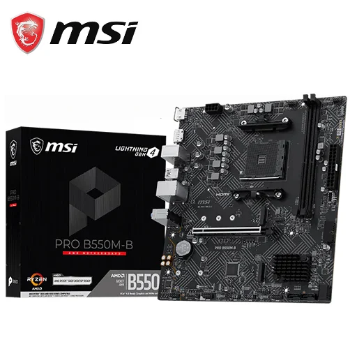 MSI Pro B550M-B – DDR4