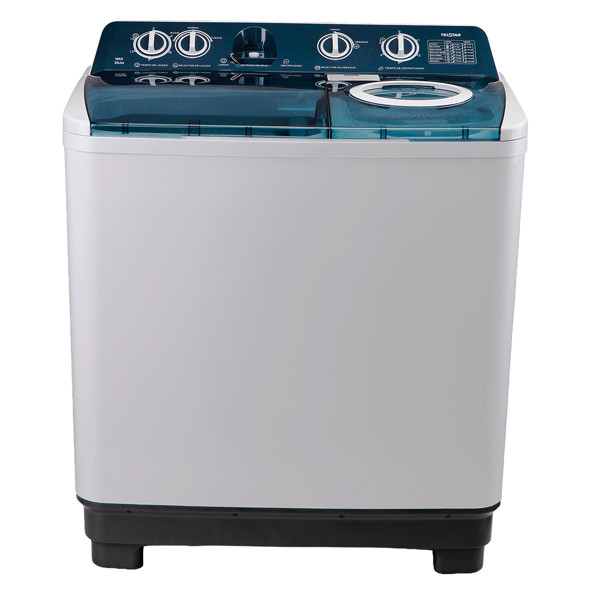Lavadora Semiautomática Telstar 16KG TLS016610CF