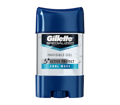 GILLETE SPECIALIZED ANTITRANSPIRANTE COOL WAVE BARRA