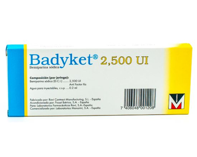 Badyket 2500 2 jeringas