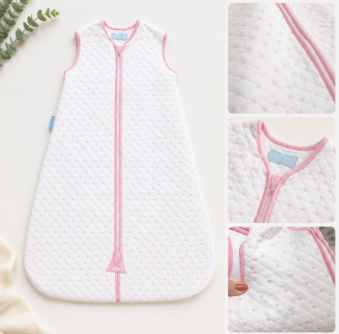 Saco de dormir para bebé the Gro Company TOG 2.5 acolchado rosa de 6 a 18 meses 86 cm de largo