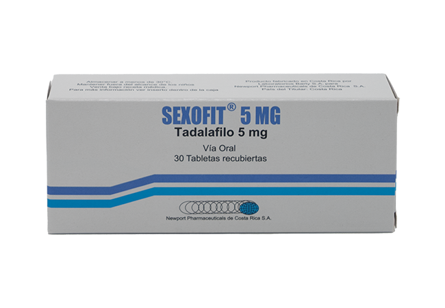 SEXOFIT 5MG X30 TABLETAS