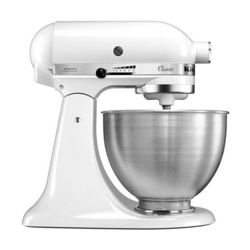 Batidora Kitchen Aid Classic 4.5-Q Blanca Reclinable Uso Domést