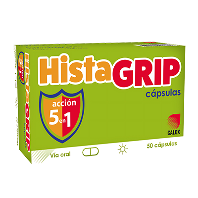 Histagrip, Accion 5 en 1 antigripal, 10 capsulas