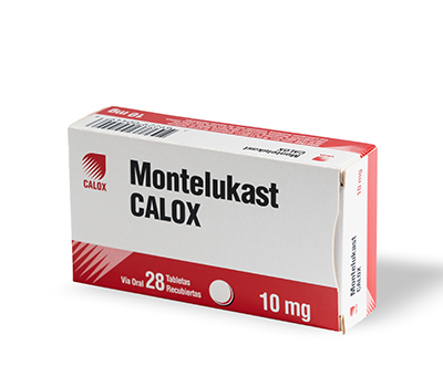 MONTELUKAST CALOX 10MG 28 TABLETAS