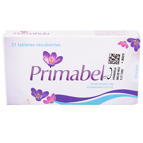 PRIMABELA TABLETAS 3 MG / 30 MCG