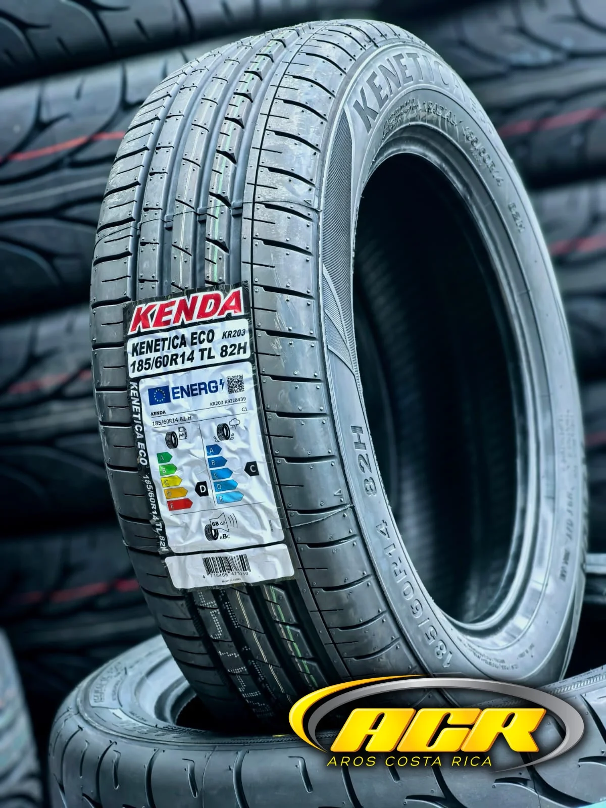 185/60R14 Kenda Kenetica KR203