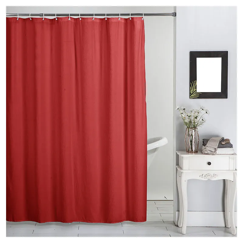 Cortina de baño poliéster colores variados 178 x 183 cm