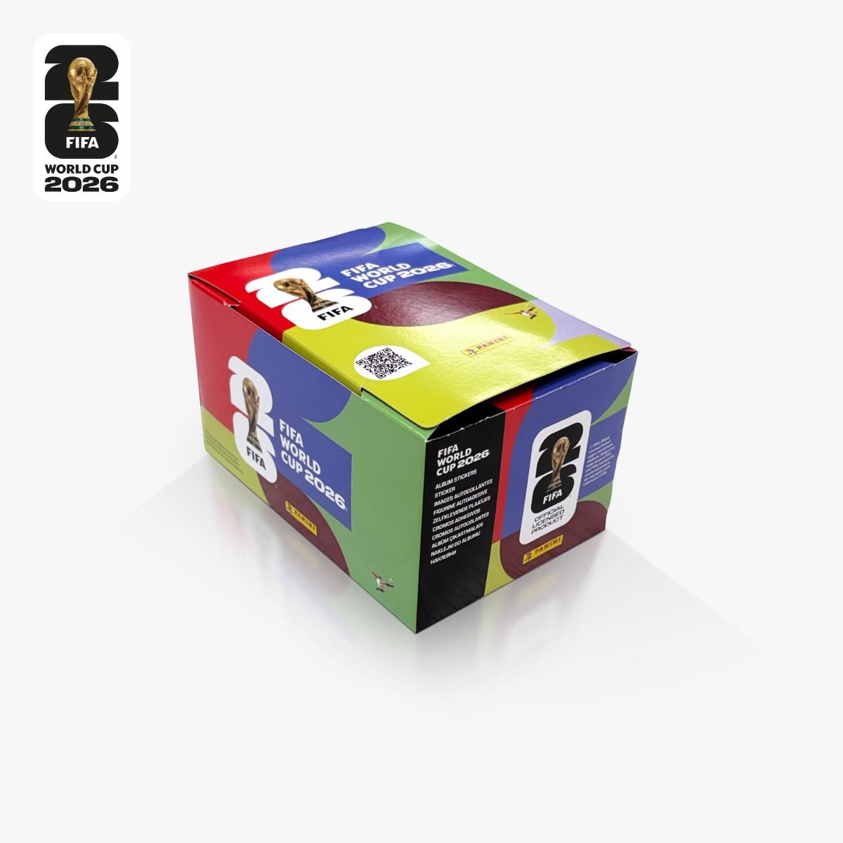 DISPLAY 104 SOBRES POSTALES PANINI FIFA 2026