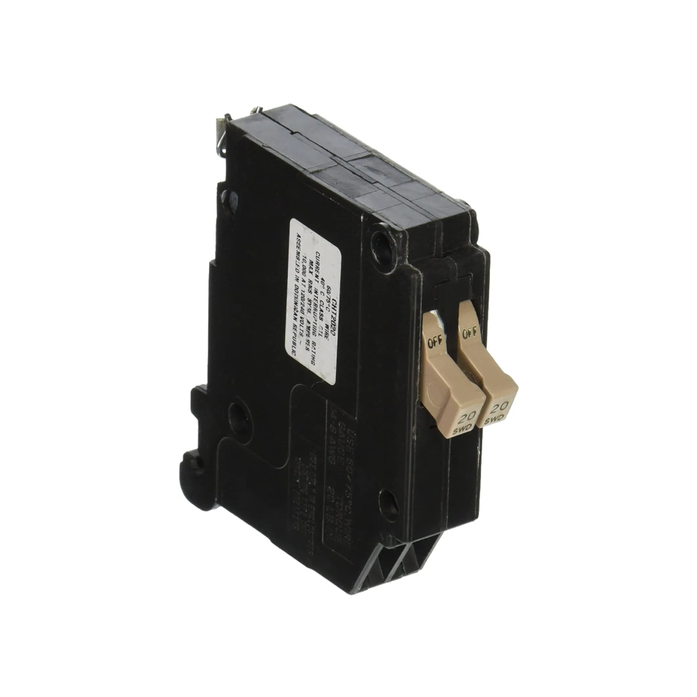 Breaker twin 20ax2p cutler hammer