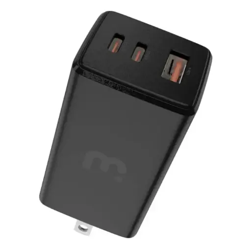 Adaptador de Corriente MyBat Pro 100W GaN 4 Puertos USB-C/USB-A Negro RCGTRAC27BK