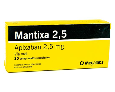 Mantixa 2.5 mg 30 comprimidos