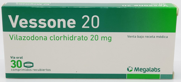 Vessone 20, 20mg, 30 comprimidos