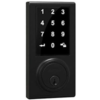 Cerradura Digital Negro Mate 275 Kwikset