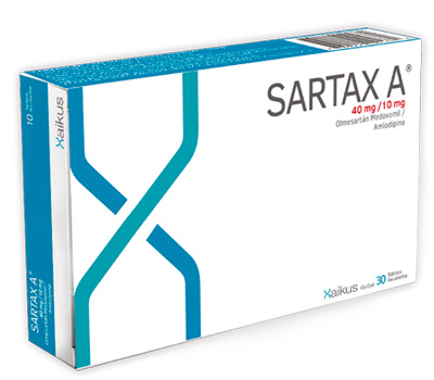 SARTAX CAL 40MG/10MG TABLETAS VÍA ORAL