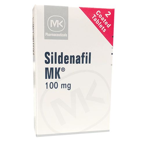 SILDENAFIL 100 MG X 2 TABS MK