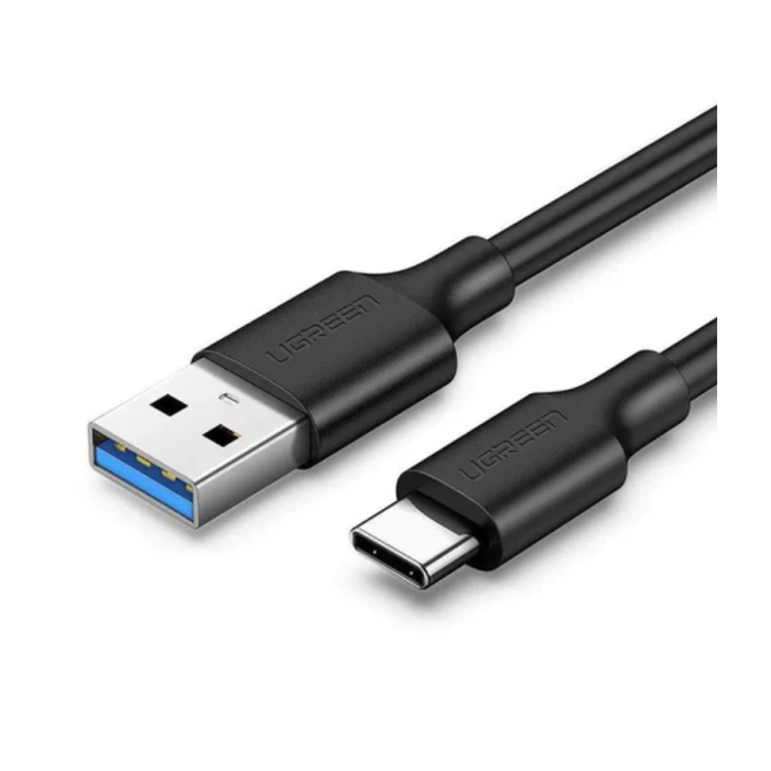 CABLE USBC - USB 3.0 A 3A NEGRO 1 METRO UGREEN