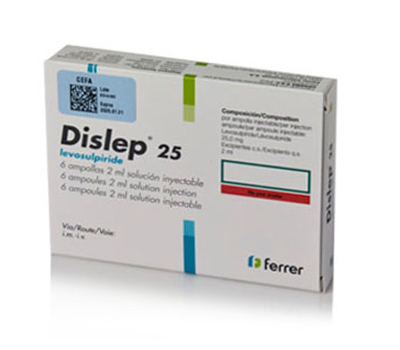 DISLEP 25 MG AMPOLLAS