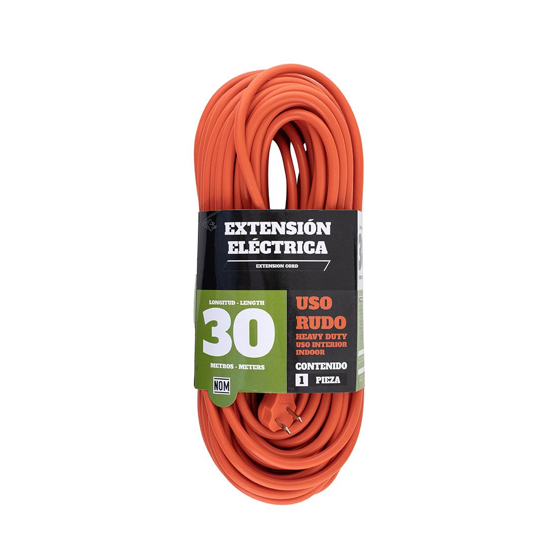 Extensión eléctrica heavy duty 30m
