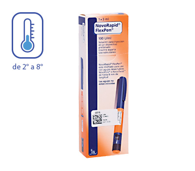 NOVORAPID INYECCIÓN 100U/ML FLEXIPEN 3 ML