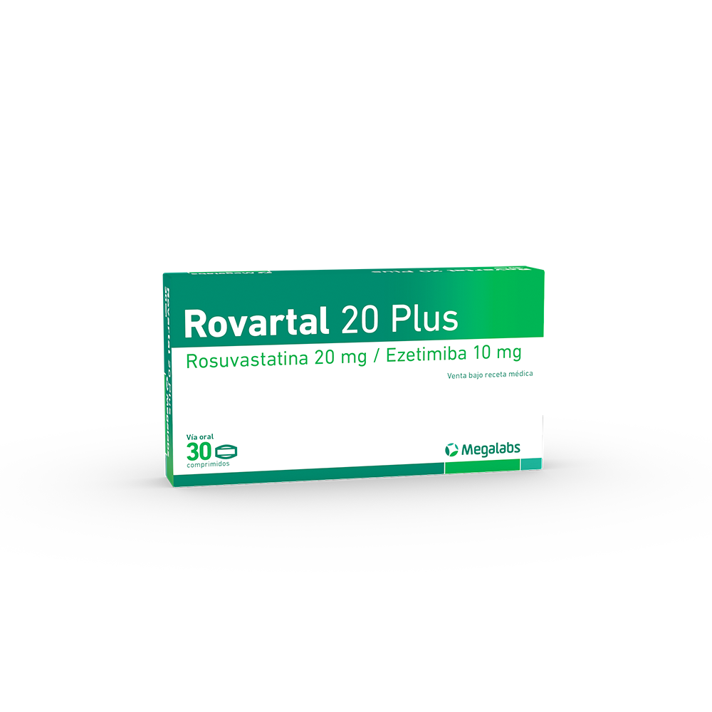 Rovartal plus 20mg/10mg X30 tabletas
