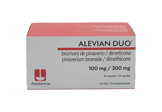 ALEVIAN DUO 100MG/300MG X 64 CÁPSULAS