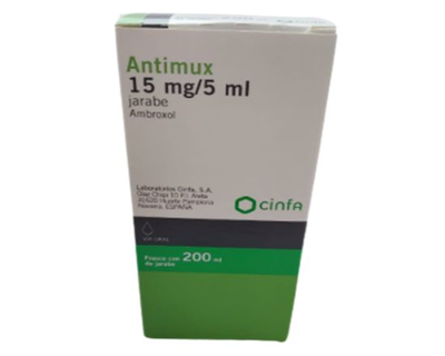 Antimux Jarabe 15mg/5ml, 200ml