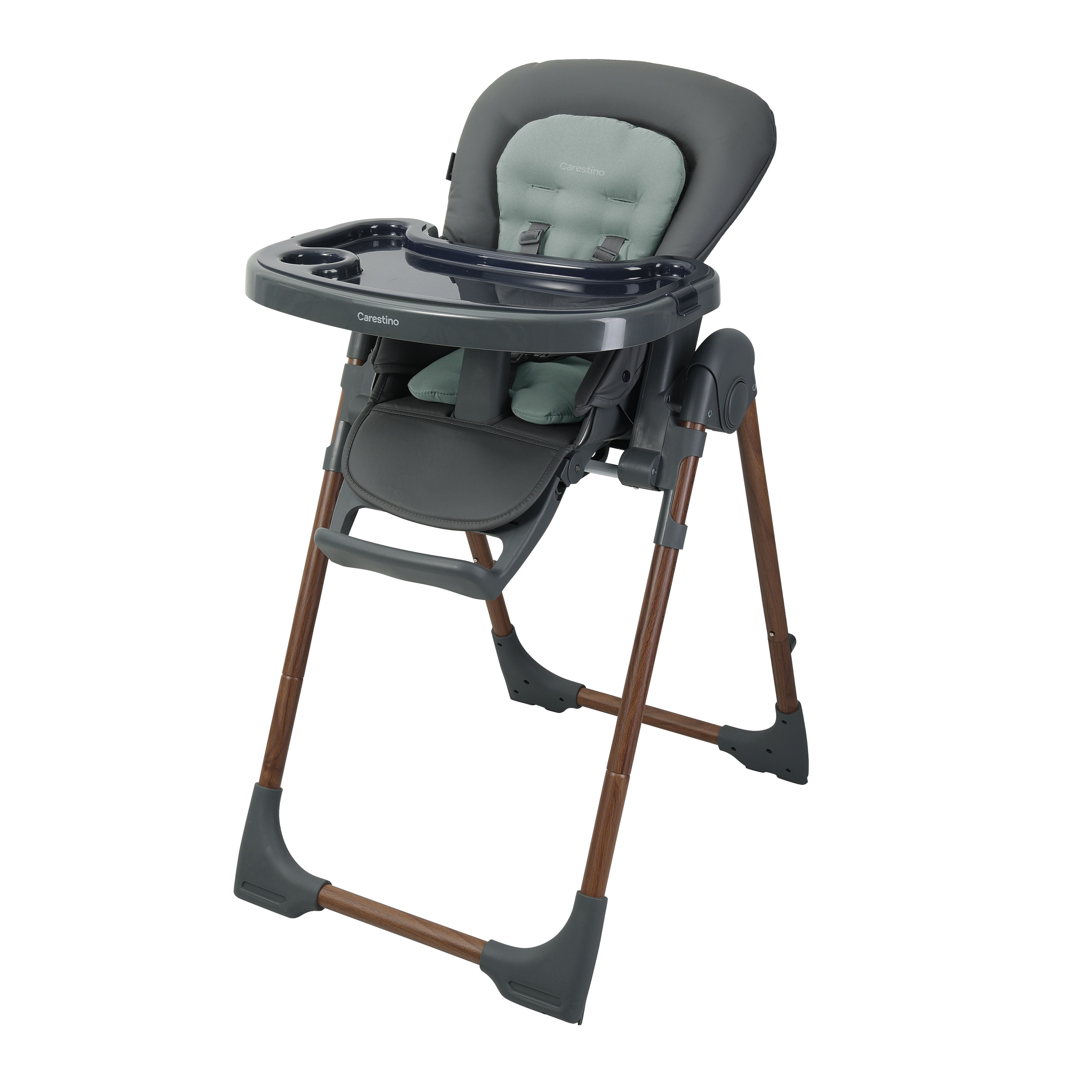 Silla de Comer Malmo con Pad Verde Seco