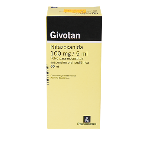 GIVOTAN JARABE PEDIATRICA 100 MG / 5 ML