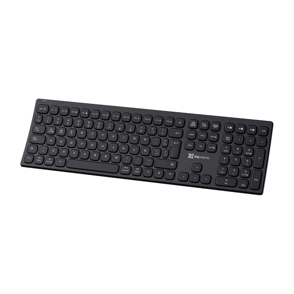 Klip Xtreme Teclado Inalámbrico CurveLink, KBK-900