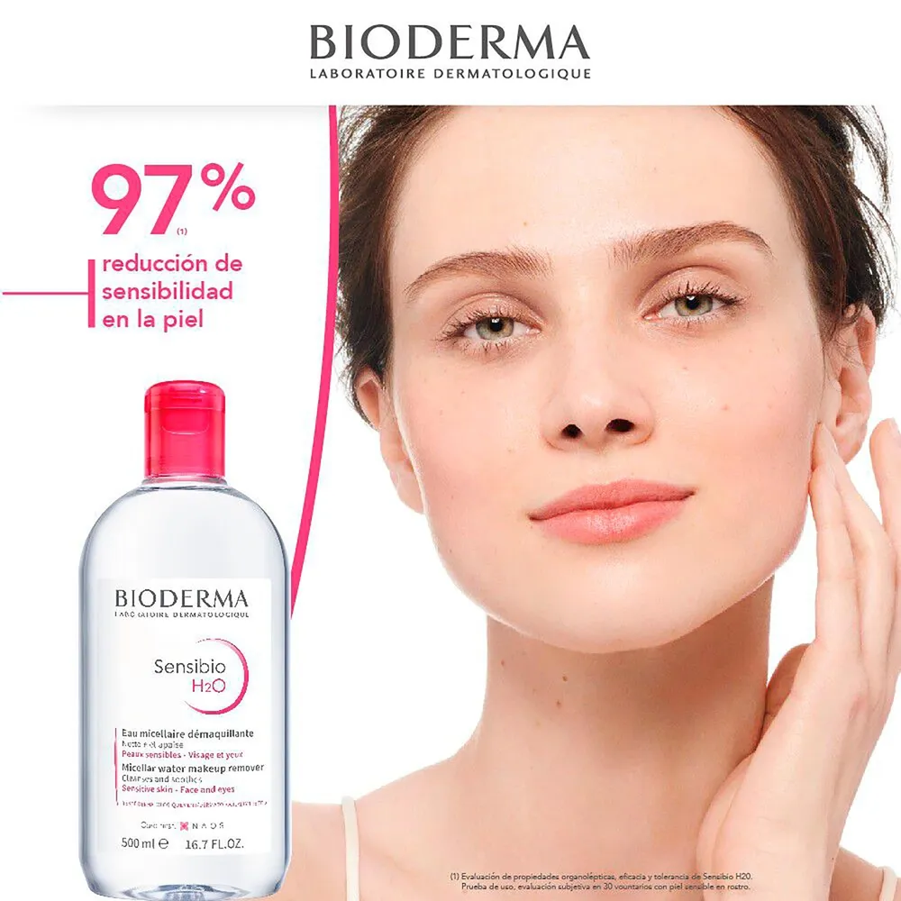 Agua Micelar Bioderma para piel sensible - 500 ml