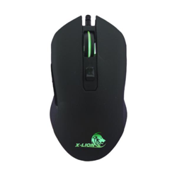Mouse Gaming X-Lion MS-700, Alámbrico USB, 3200 DPI