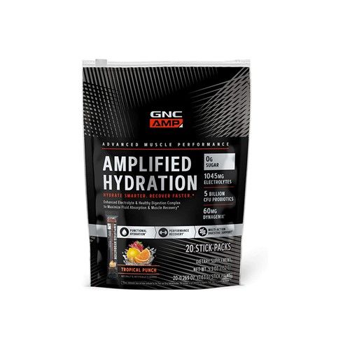 GNC-AMP FORMULA HIDRAT FRUTI PUNCH 20 SOBRES
