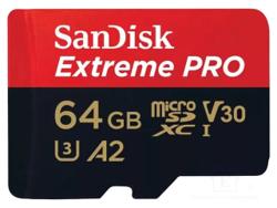 Tarjeta Sandisk Extreme Pro Microsdxc, UHS-I - 64GB