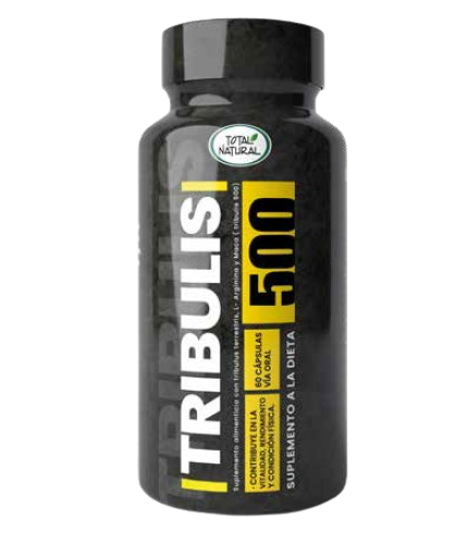 Total Natural Tribulis 500mg 60 cápsulas