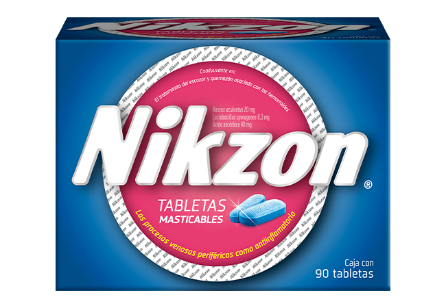 Nikzon para hemorroides x90 tableta