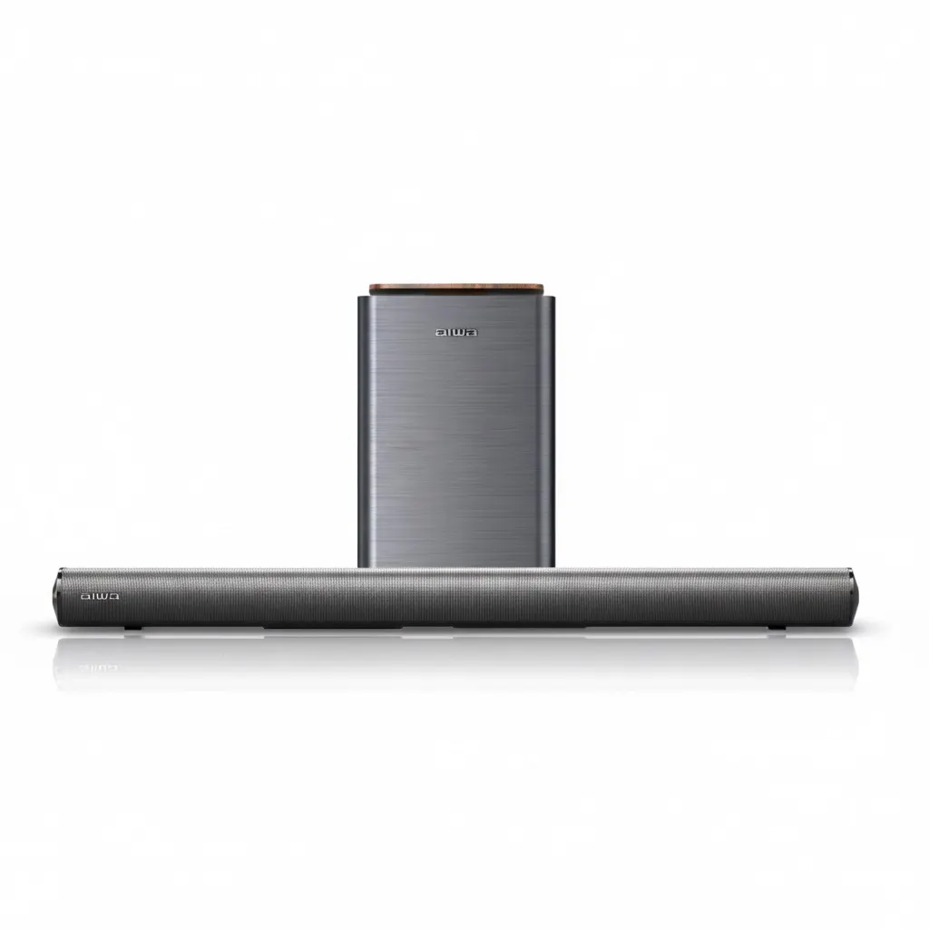 Barra de Sonido con Subwoofer Inalámbrico bluetooth 5.3 160 W Aiwa