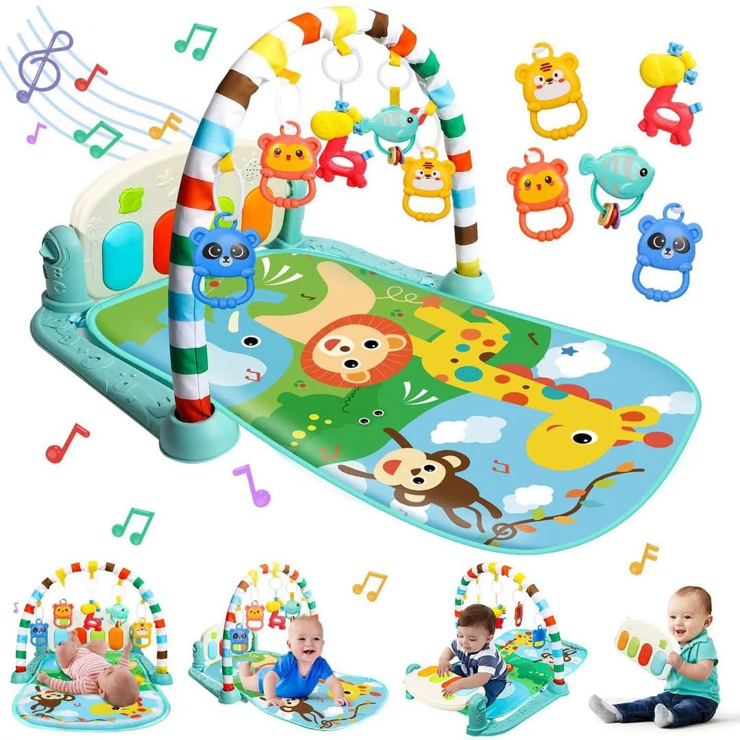 Gimnasio musical con piano para 0-36 meses