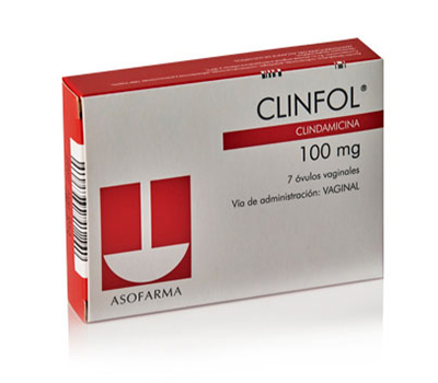 CLINFOL 100 MG 7 ÓVULOS VAGINALES