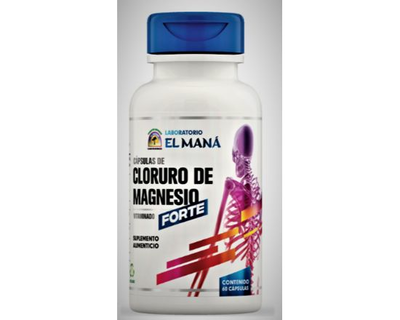 Cloruro de Magnesio, Forte, 60 Capsulas