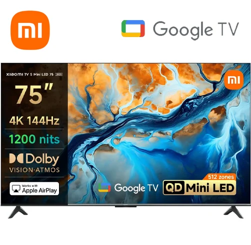 Xiaomi S Pro Mini LED – 75″ – 144Hz – Google TV – 2026